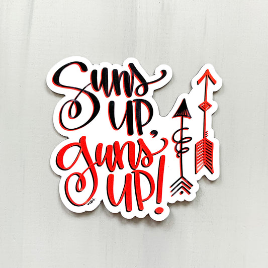Suns Up(color) — Magnet