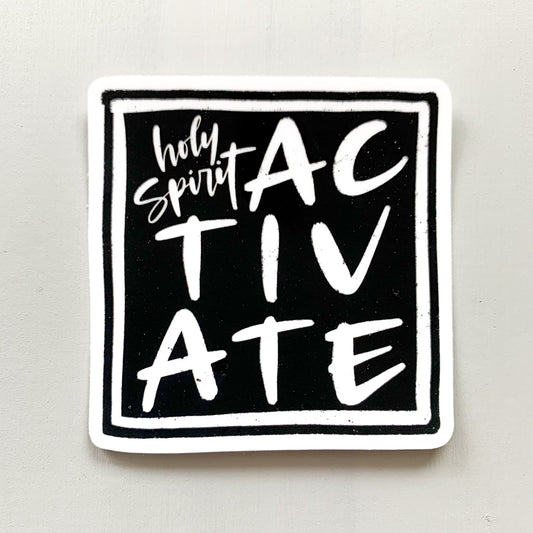Holy Spirit ACTIVATE — Sticker