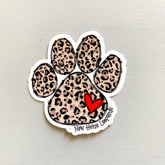 NH Leopards — Sticker + Magnet