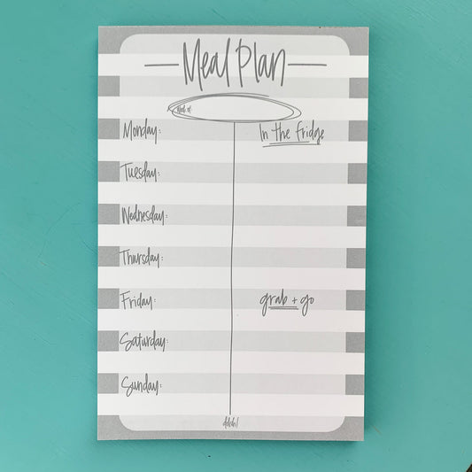 Meal Plan — Notepad