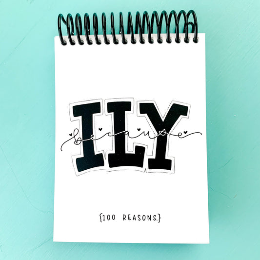 Flipbook - ILY Because {100 Reasons}