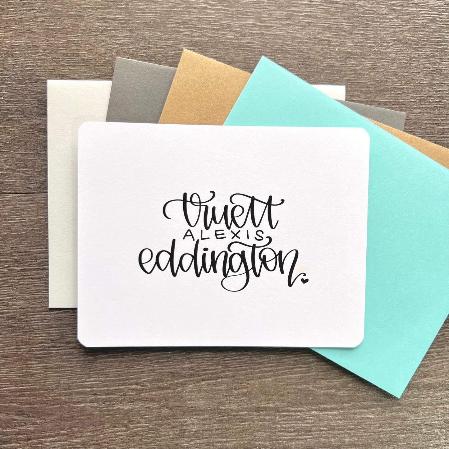 Custom Notecards — Set of 25