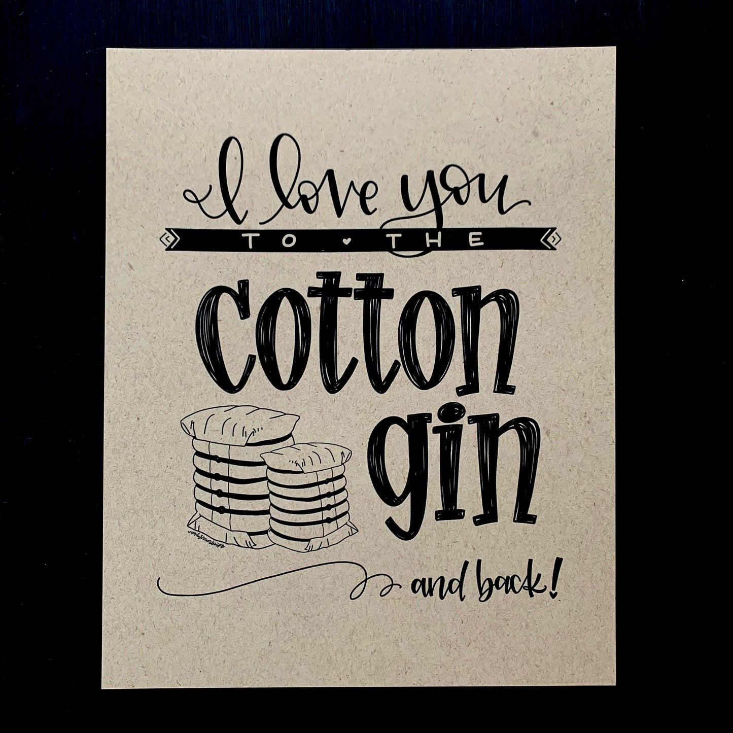 Cotton Gin — Print