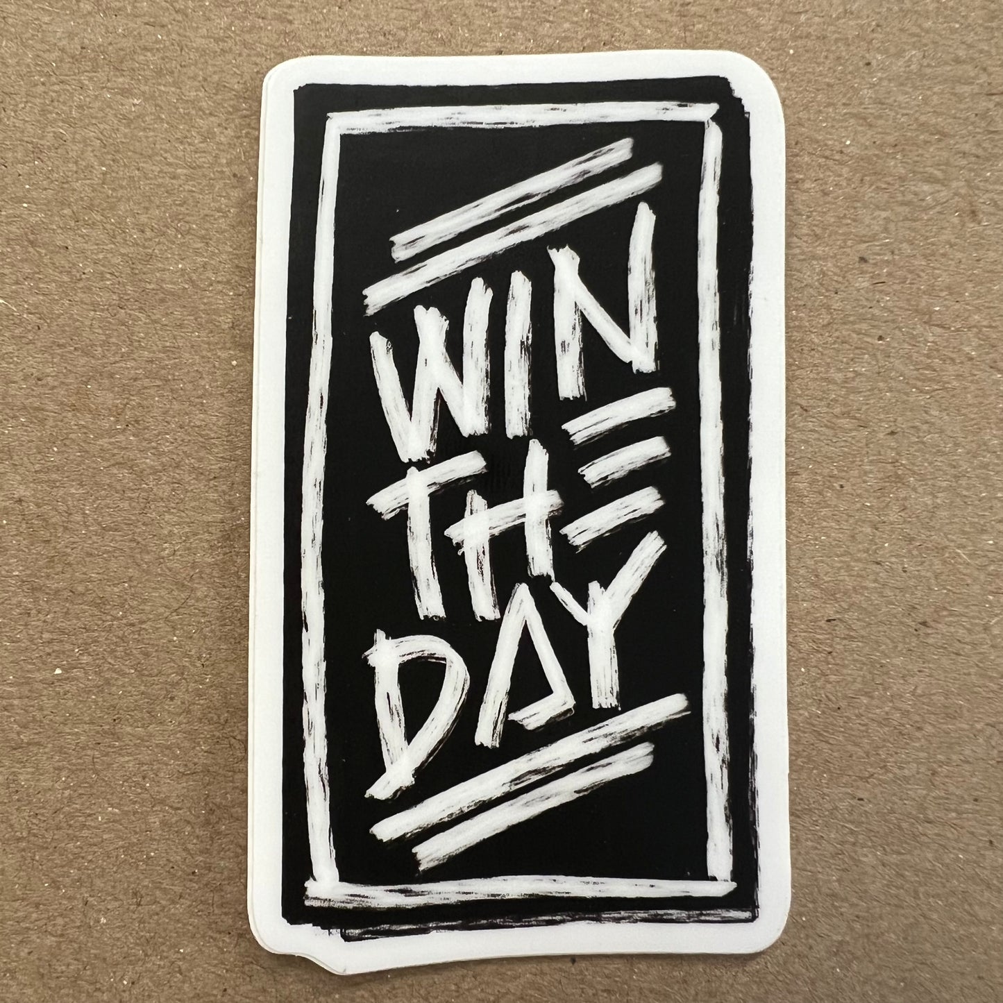 Win The Day — Sticker