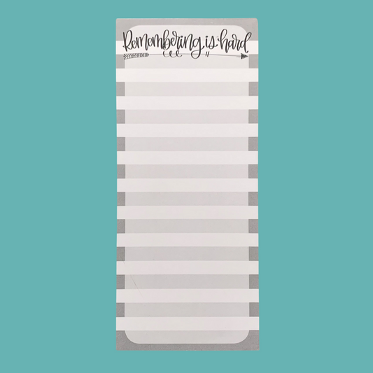 Remembering is Hard — Notepad